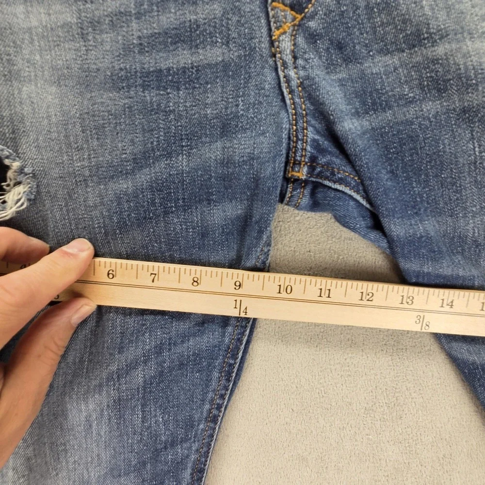Diesel Jeans Mens 31x30 Blue‎ Krayver Regular Slim Carrot Thrashed R6DZ4